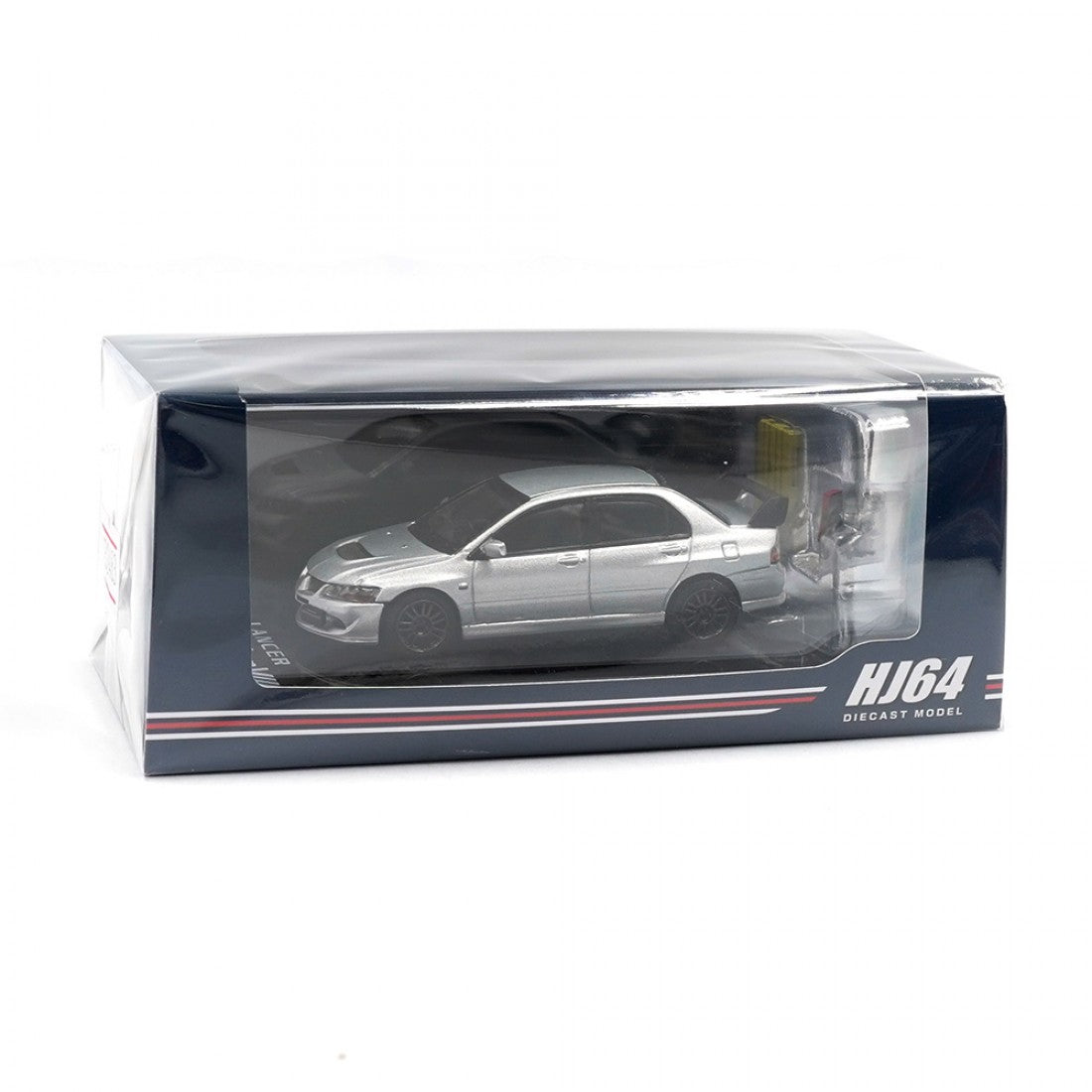 1 64 Mitsubishi Lancer Evo 8 MR GSR W Engine Silver Hobby Japan 1-64-mitsubishi-lancer-evo-8-mr-gsr-w-engine-silver-hobby-japan