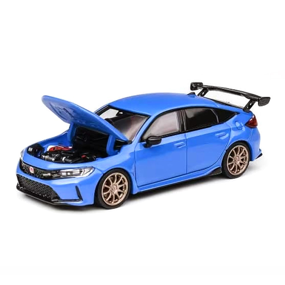 1:64 Honda Civic (FL5) Type R Customised Racing Blue Pearl Motorhe