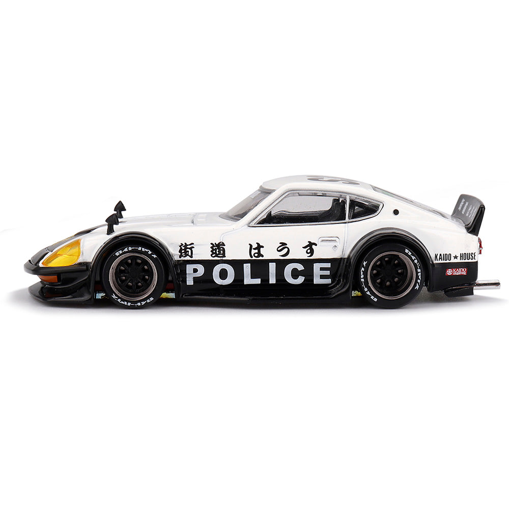 1:64 Nissan Fairlady Z Kaido GT - Police -- Kaido House x Mini GT KHMG