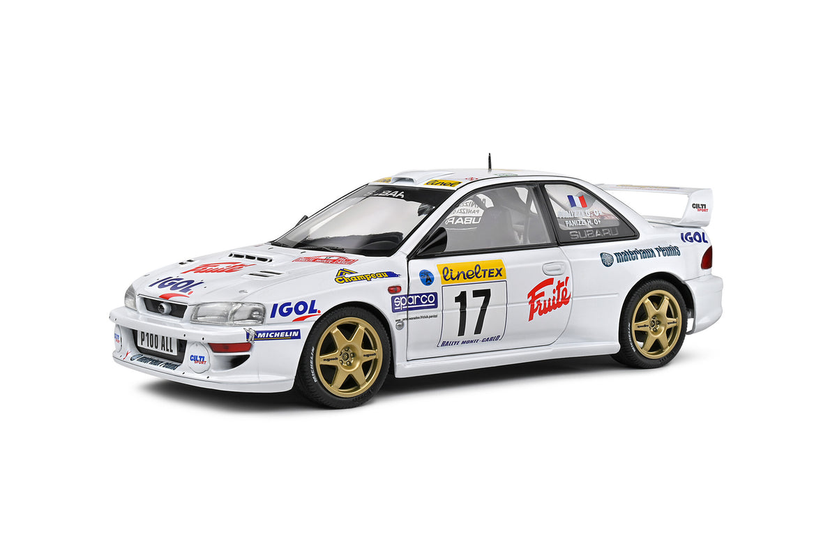 1:18 1999 Monte Carlo Rally -- #17 Subaru Impreza 22B WRX STI -- Solid
