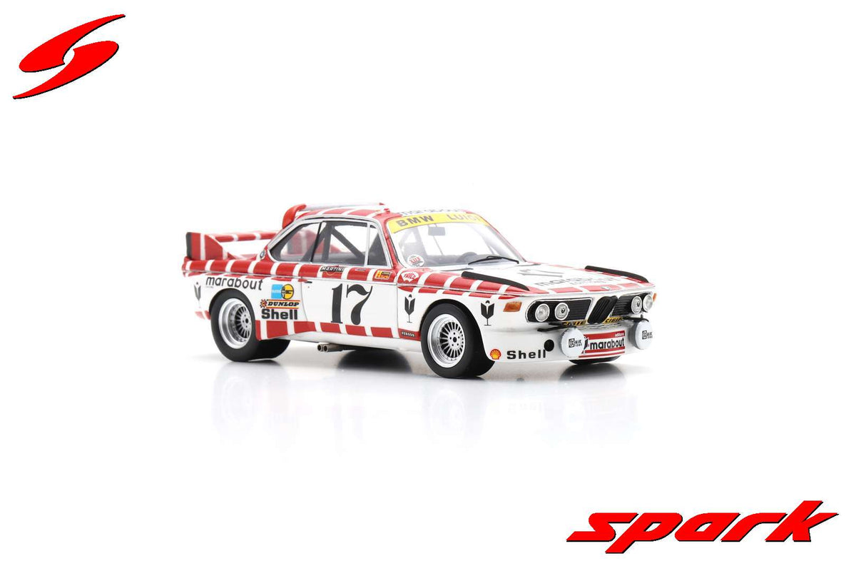 1:43 1973 Spa 24h -- #17 BMW 3.0 CSL -- Spark 100 Years of Spa 24h