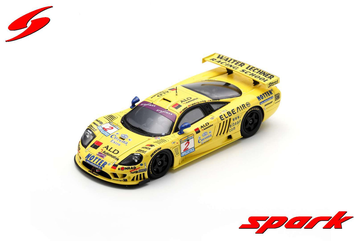 OPO 10 1:43 Saleen S7 2001 Supercar-Modellauto – Italienische Kollektion, In Plexiglas-Box, Von IXO