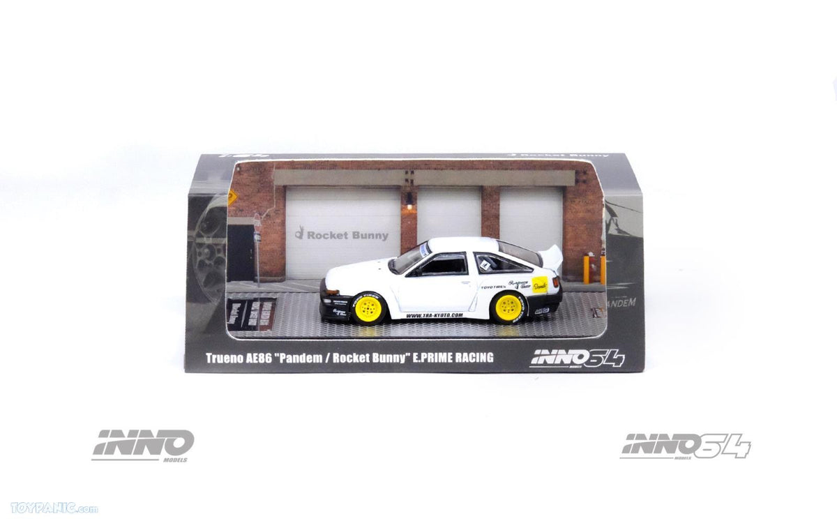 Inno64 Toyota AE86 Levin Pandem Rocket Bunny Green 1:64 main image 1