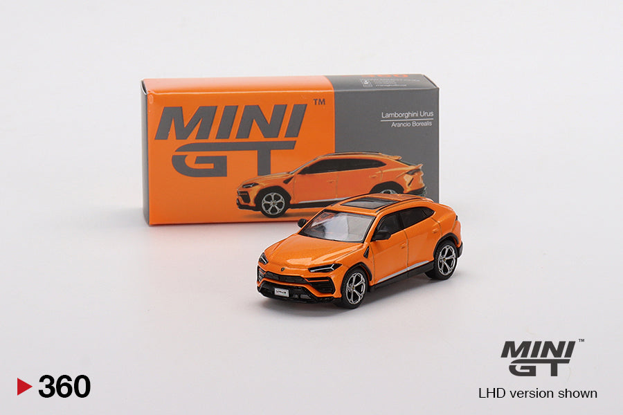 ミニカー MINI GT Lamborghini Urus Arancio Boreali ミニカー MINI GT Lamborghini Urus Arancio Boreali 1/64 Mini GT
