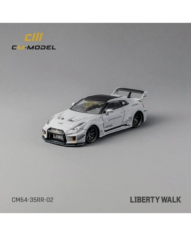 1/64 SKYLINE GTR スーパーシルエット LBWK GTR R35 1/64 NISSAN GTR R35 LBWK SUPER SILHOUETTE Model Car -FULL