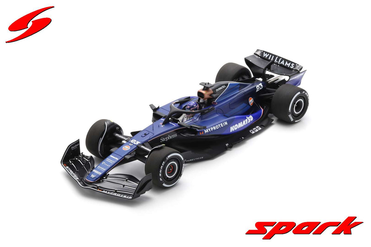 Spark 1:43 Alexander Albon Williams FW46 #23 Monaco GP formule 1 2024 S9541 modèle voiture S9541 Spark 1:43 Alexander Albon Williams FW46 #23 Monaco GP formule 1 2024 S9541 modèle voiture S9541