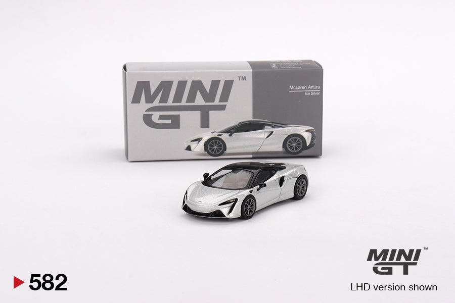 MINI GT マクラーレン アルトゥーラ　チェイス MINI GT 1/64 マクラーレン アルトゥーラ 2023 ヴァーミリオンレッド