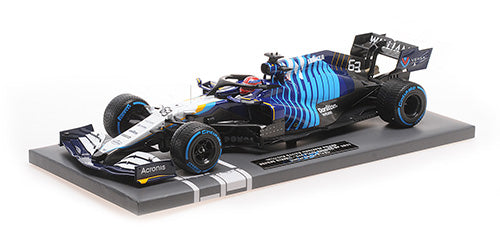 1:18 2021 George Russell -- Belgian GP 2nd -- Williams FW43B -- Minich