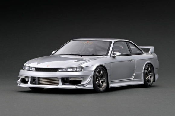 1:18 Nissan VERTEX S14 Silvia -- Silver  -- Ignition Model IG3087