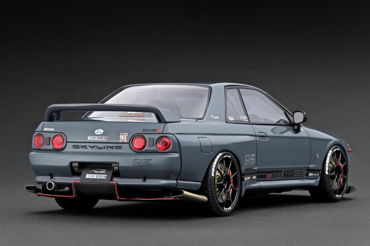 1:18 Nissan Skyline R32 GT-R TOP SECRET -- Grey -- Ignition Model IG35