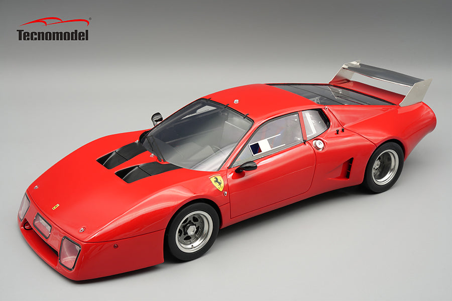 Pre-Order) 1:18 Ferrari 512 BB/LM 1979 -- Plain Red - Press Version -