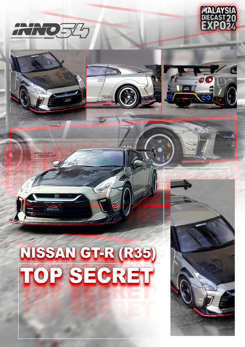 ミニカー Inno Models 1/64 TOPSECRET R35 MALAYSIA 450077121_10161431690650552_33