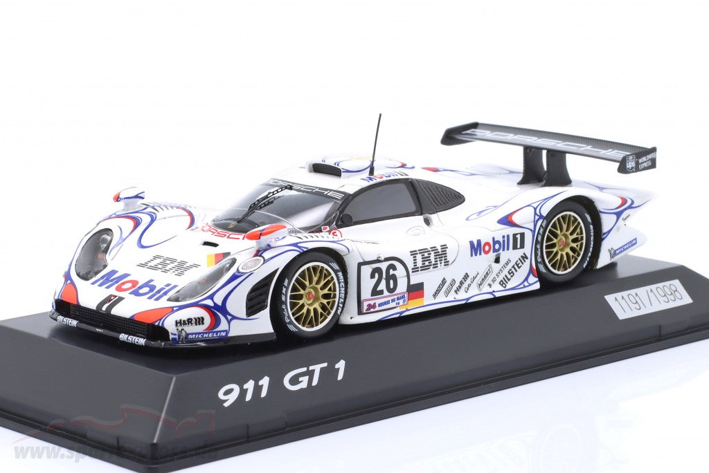 spark スパーク 1/43 Porche 911 GT1 1998 26号車 Spark 1/43 scale review of a Porsche 911 GT1, 1998 winner of the