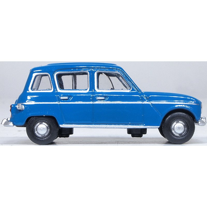 JOUSTRA tôle 1/18 Renault R4L bleue marine TBE