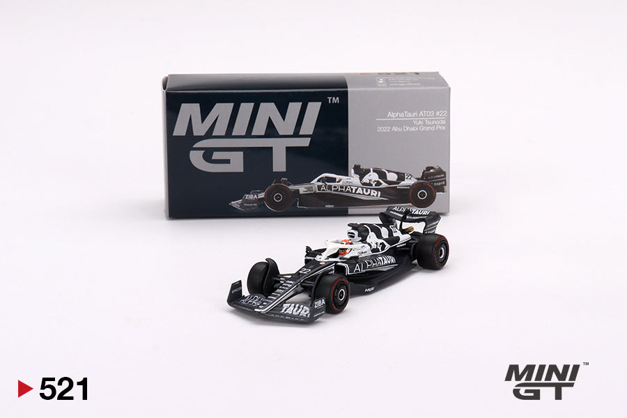 ミニカー MINI GT AlphaTauri AT03 #22 Yuki Tsunoda MINIGT.com – Welcome to the World of 1:64!