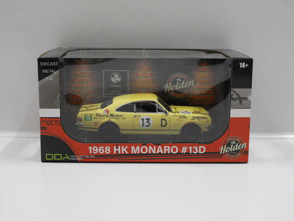 1:32 1968 Bathurst Winner -- #13D McPhee/Mulholland Holden HK Monaro GTS -- DDA