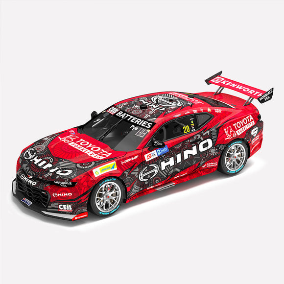 (Pre-Order) 1:43 2023 Scott Pye -- Indigenous Livery -- #20 Chevrolet Camaro ZL1 -- Authentic Collectables