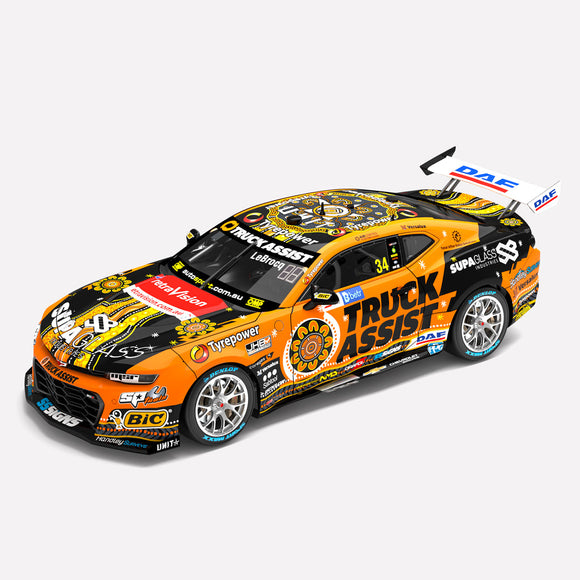 (Pre-Order) 1:18 2023 Jack Le Brocq -- Indigenous Livery -- #34 Chevrolet Camaro ZL1 -- Authentic Collectables