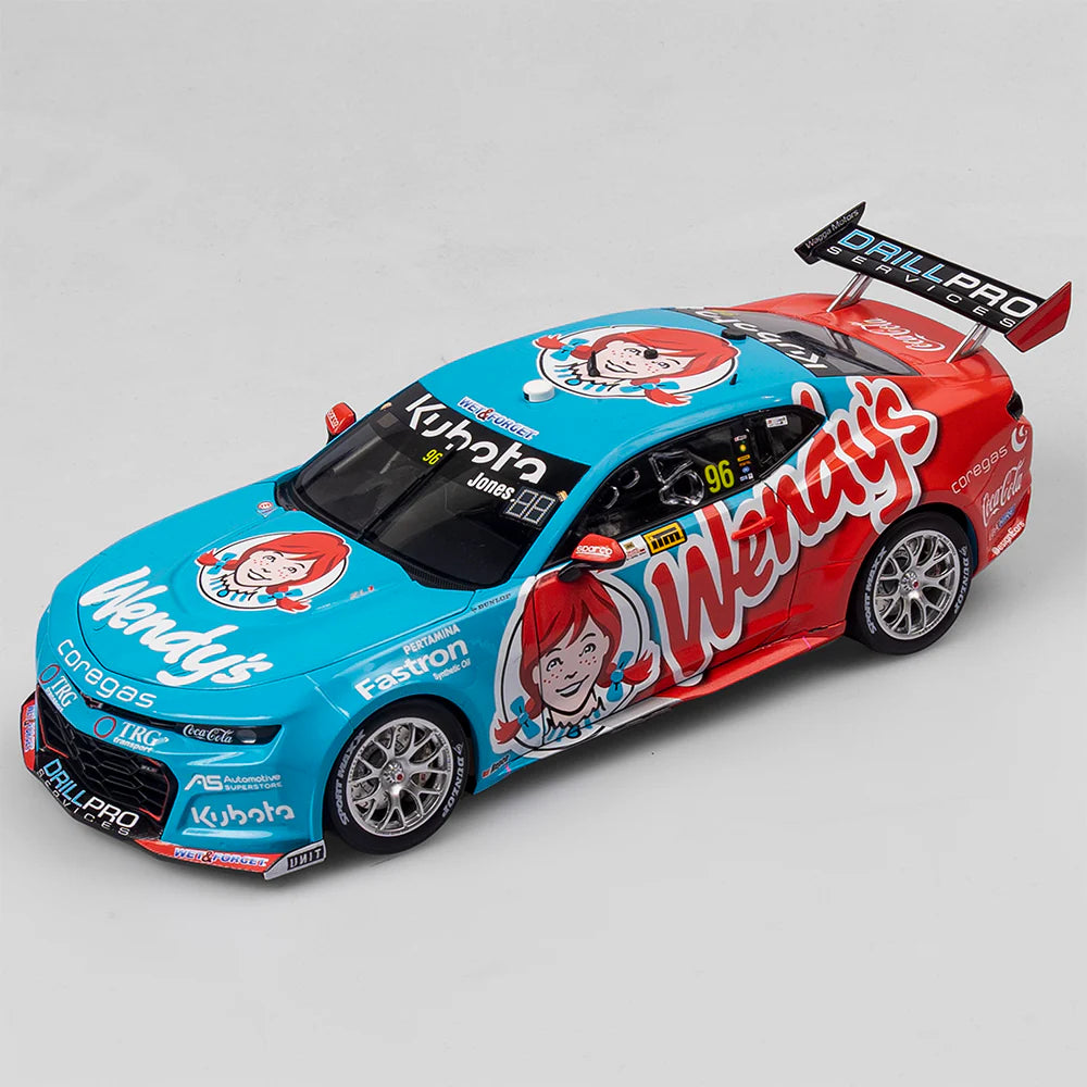 マリクルーズ様　1 1:18 2024 Macauley Jones -- Wendy's -- #96 Chevrolet Camaro -- Authent