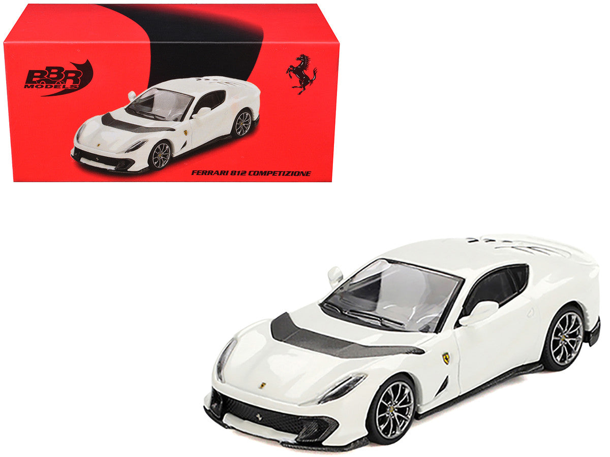 1:64 Ferrari 812 Competitizone -- Bianco Avus (White) -- BBR BBRFER640