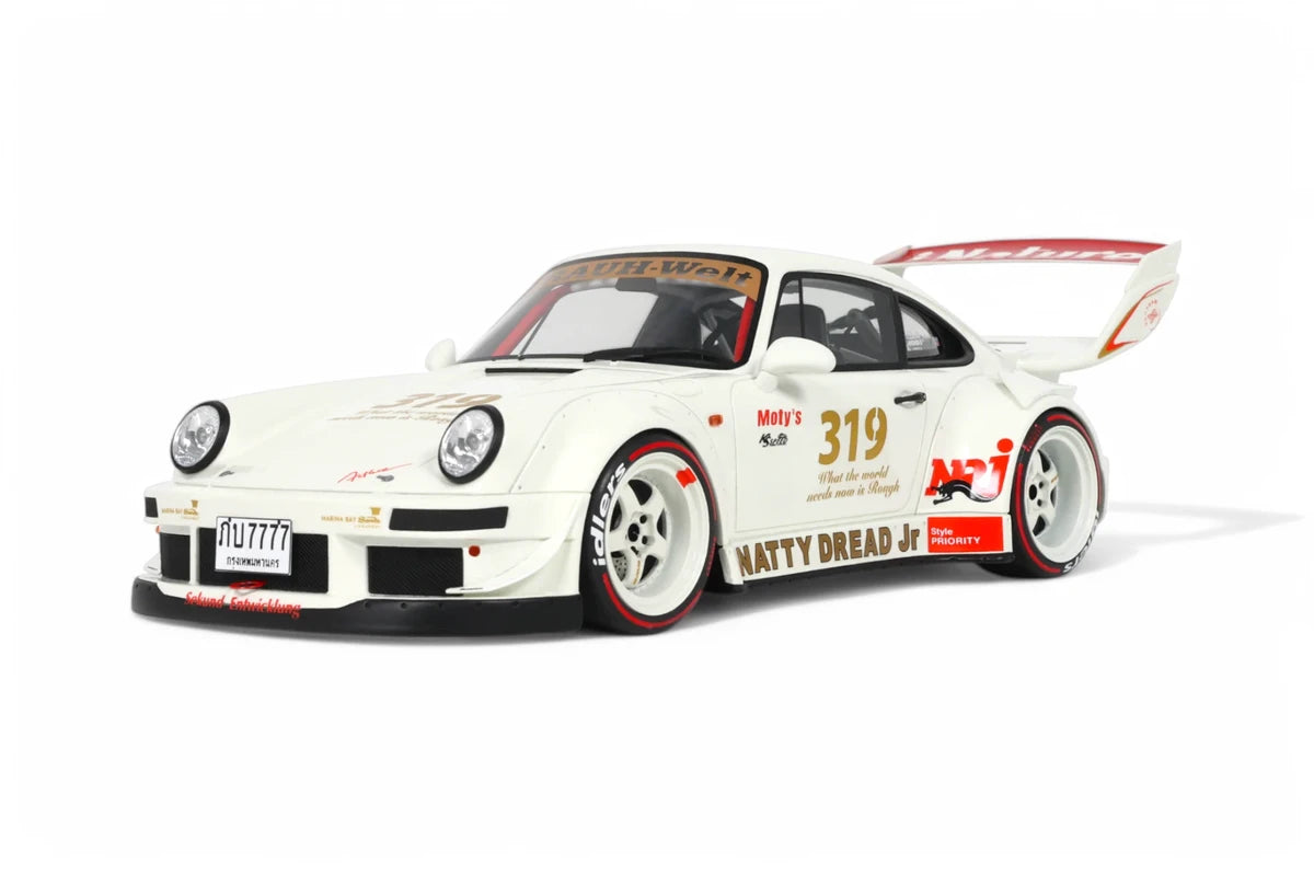 メイクアップ イデア 1/18 シンガー911(964) アイボリーホワイト Make Up Co., Ltd. / Singer 911 (964) Coupe