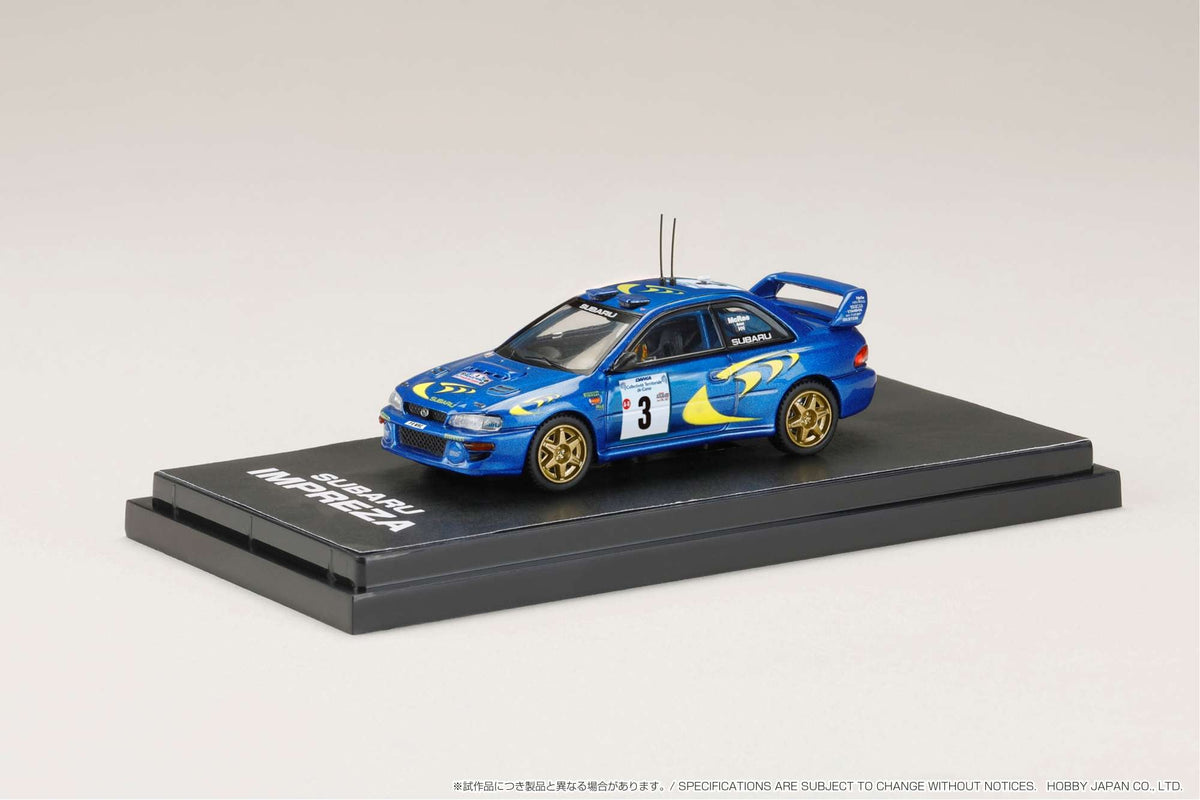 1:64 1997 Colin Mcrae Tour De Corse Winner - #3 Subaru Impreza WRC - H