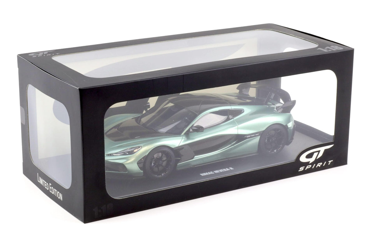 1:18 Rimac Nevera R -- Green Metallic -- GT Spirit GT547