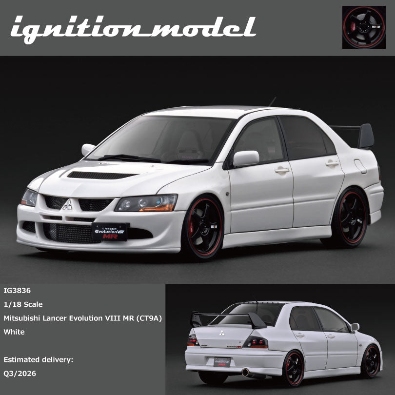 MITSUBISHI LANCER Evolution VIII MR プラモ PREORDER* Ignition