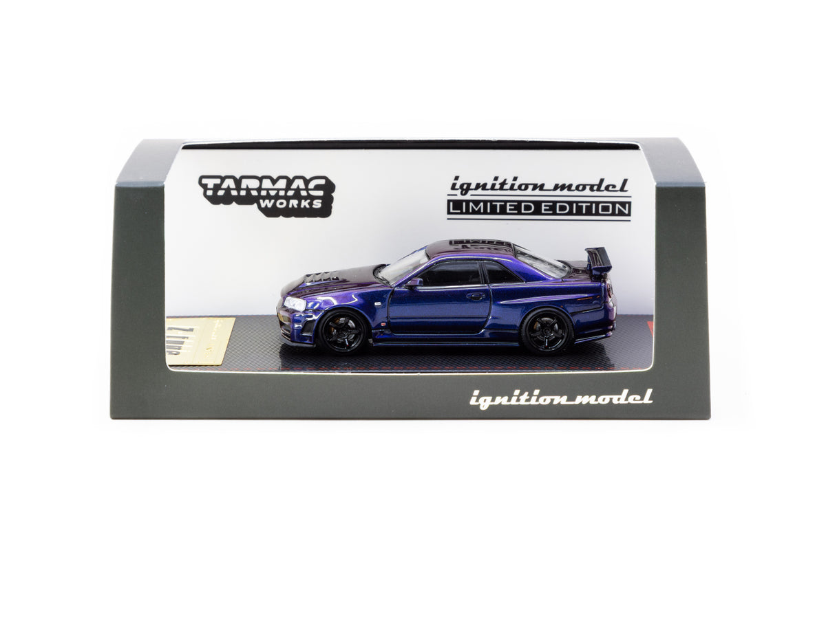イグニッションモデル1/64 R34 GT-R TAS2025 Inno64 Nissan Skyline GT-R R34 Z-Tune TDE 2025 Thailand Diecast