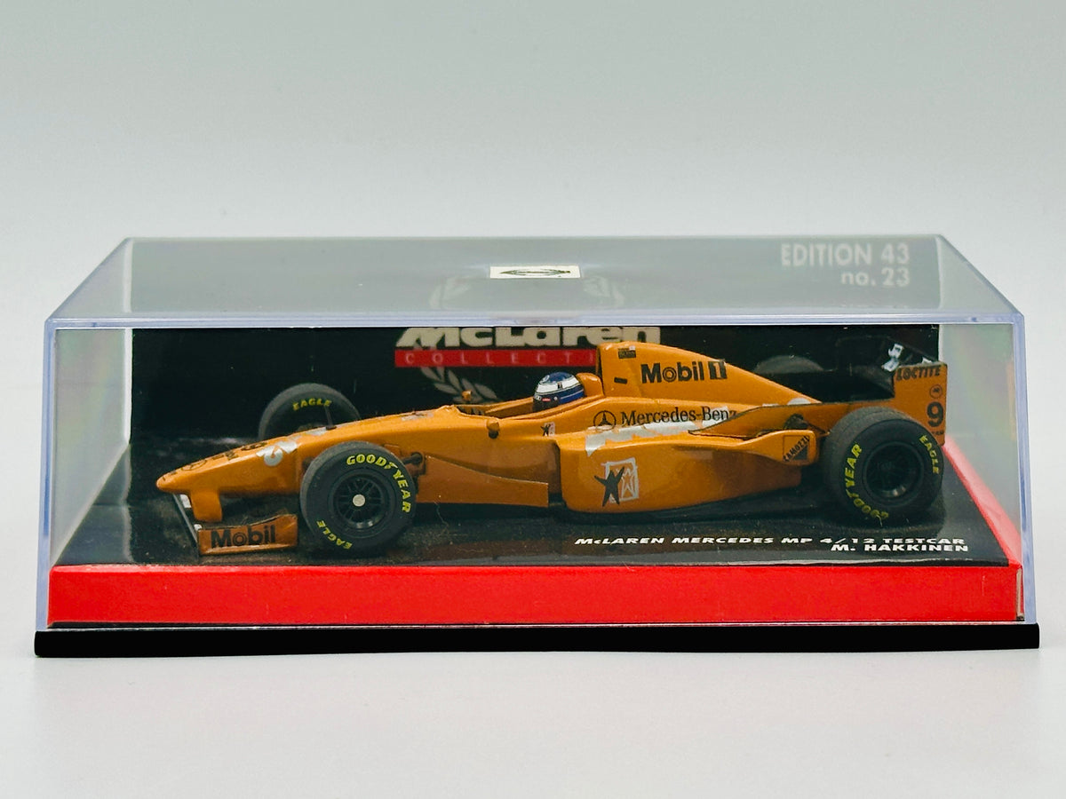 1:43 1997 Mika Hakkinen - #9 McLaren Mercedes MP4/12 -- Testcar -- Min