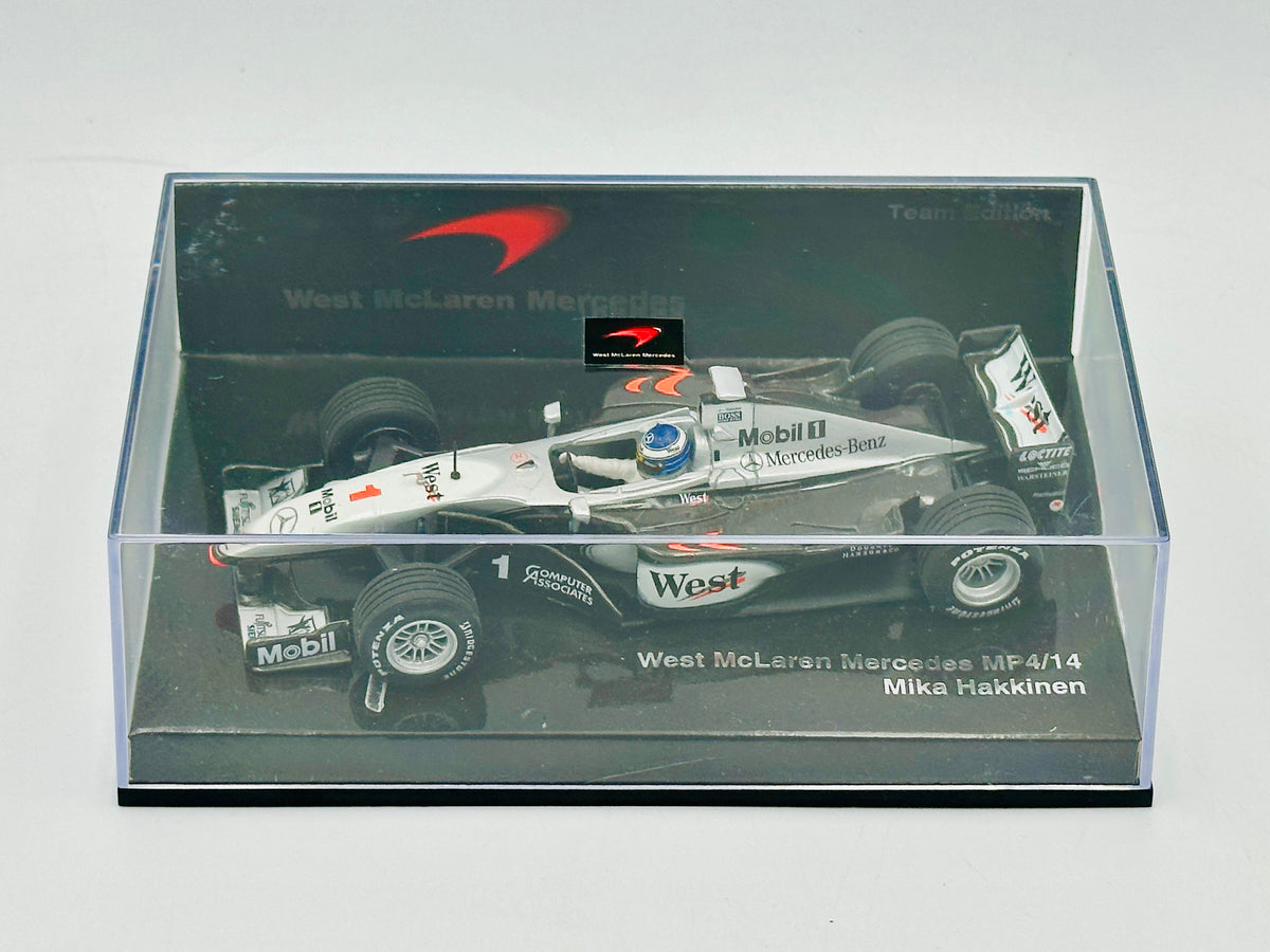 1:43 Mika Hakkinen -- McLaren Mercedes MP4/14 -- Minichamps F1