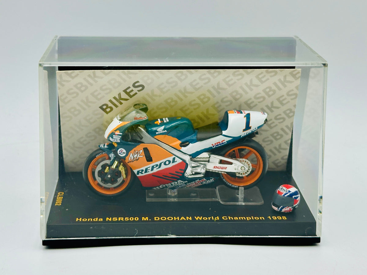 RU-6024　ホンダスポーツ　500　1/15　当時物　記名品　箱付き 1:24 1998 Mick Doohan -- World Champion -- #1 Honda NSR500 Repsol -- I