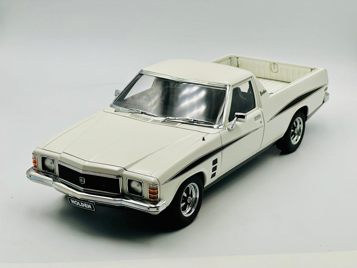 1:18 Holden HJ Sandman Utility -- Cotillion White -- Biante/AUTOart