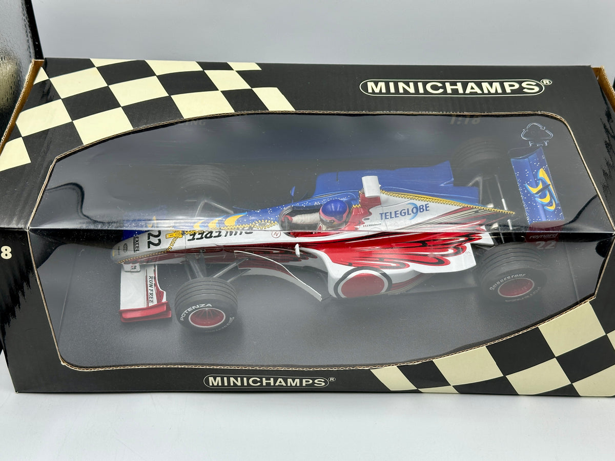 F1 Jacques Villeneuve 1/18 ミニカー 1:18 Scale Diecast Formula 1