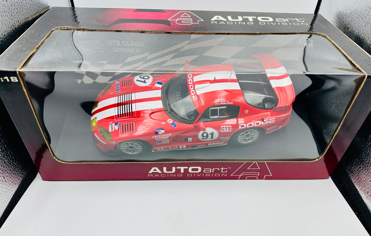 1:18 1999 American Le Mans GTS Class Winner -- #91 Dodge Viper GTSR --
