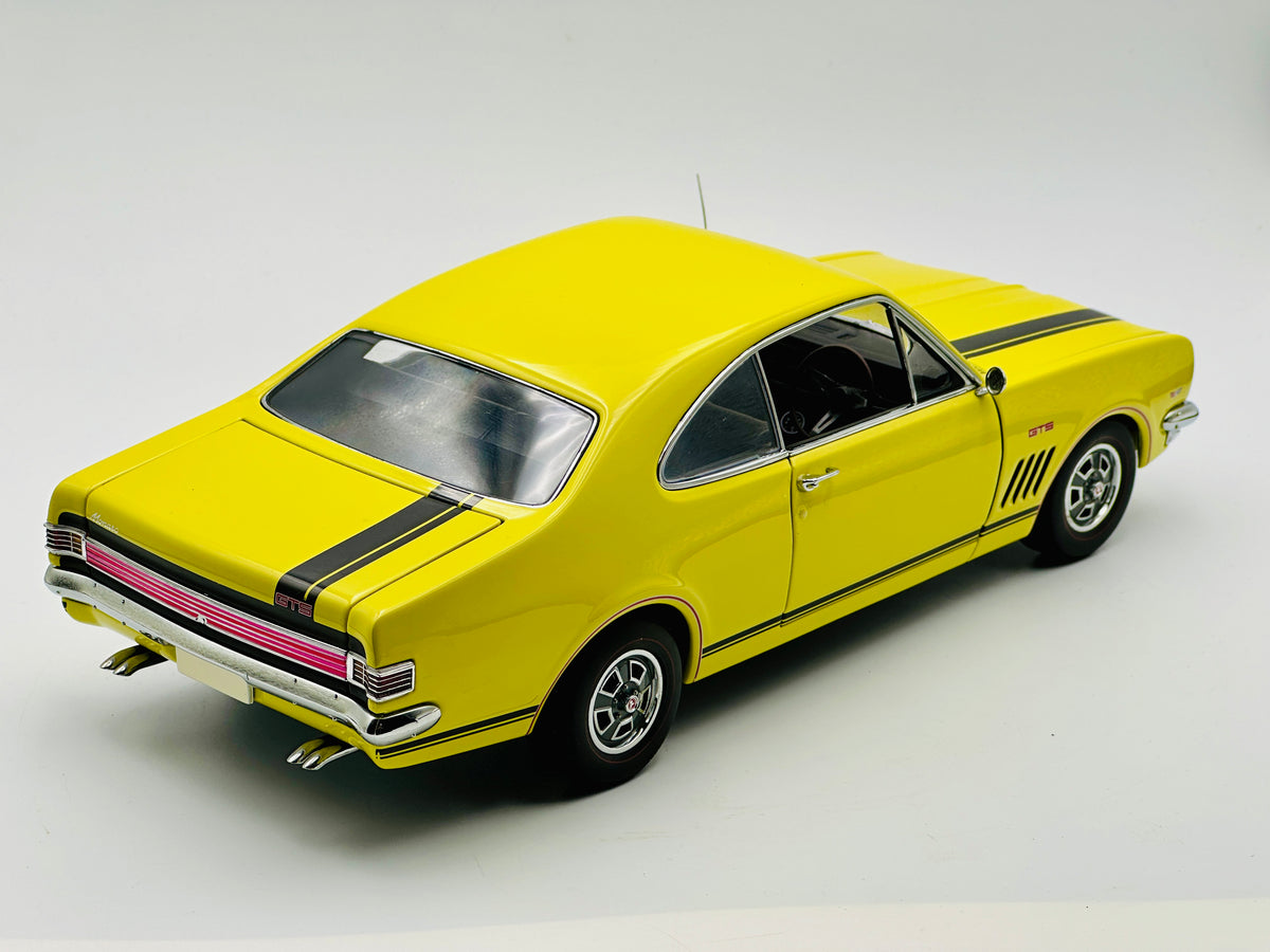 1:18 Holden HK Monaro GTS -- Warwick Yellow -- Biante/AUTOart