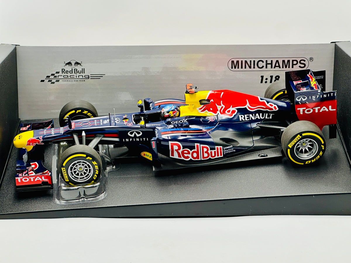 自動車 MINICHAMPS RED BULL RACING RB8 1/18 1:18 2012 Sebastian Vettel -- #1 Red Bull RB8 -- Minichamps F1