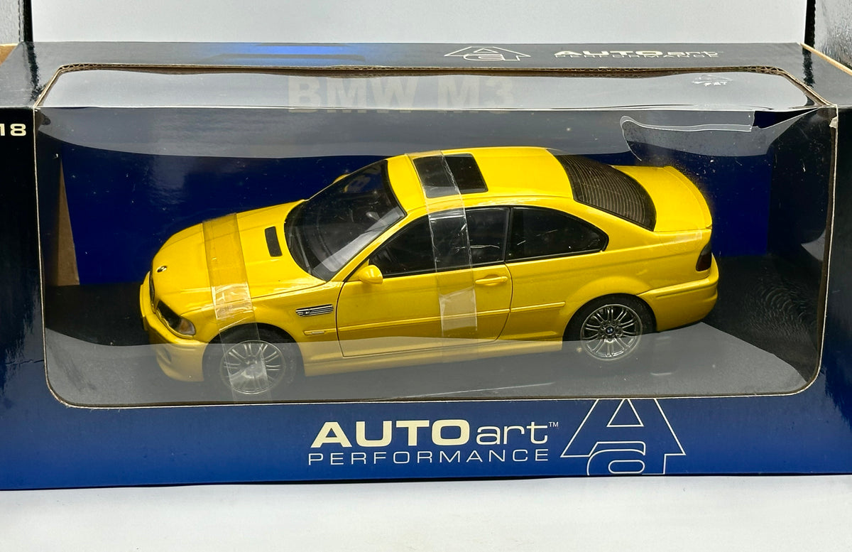 絶版AUTOart BMW M3 イエロー 1/18 絶版AUTOart BMW M3 イエロー 1/18 - メルカリ