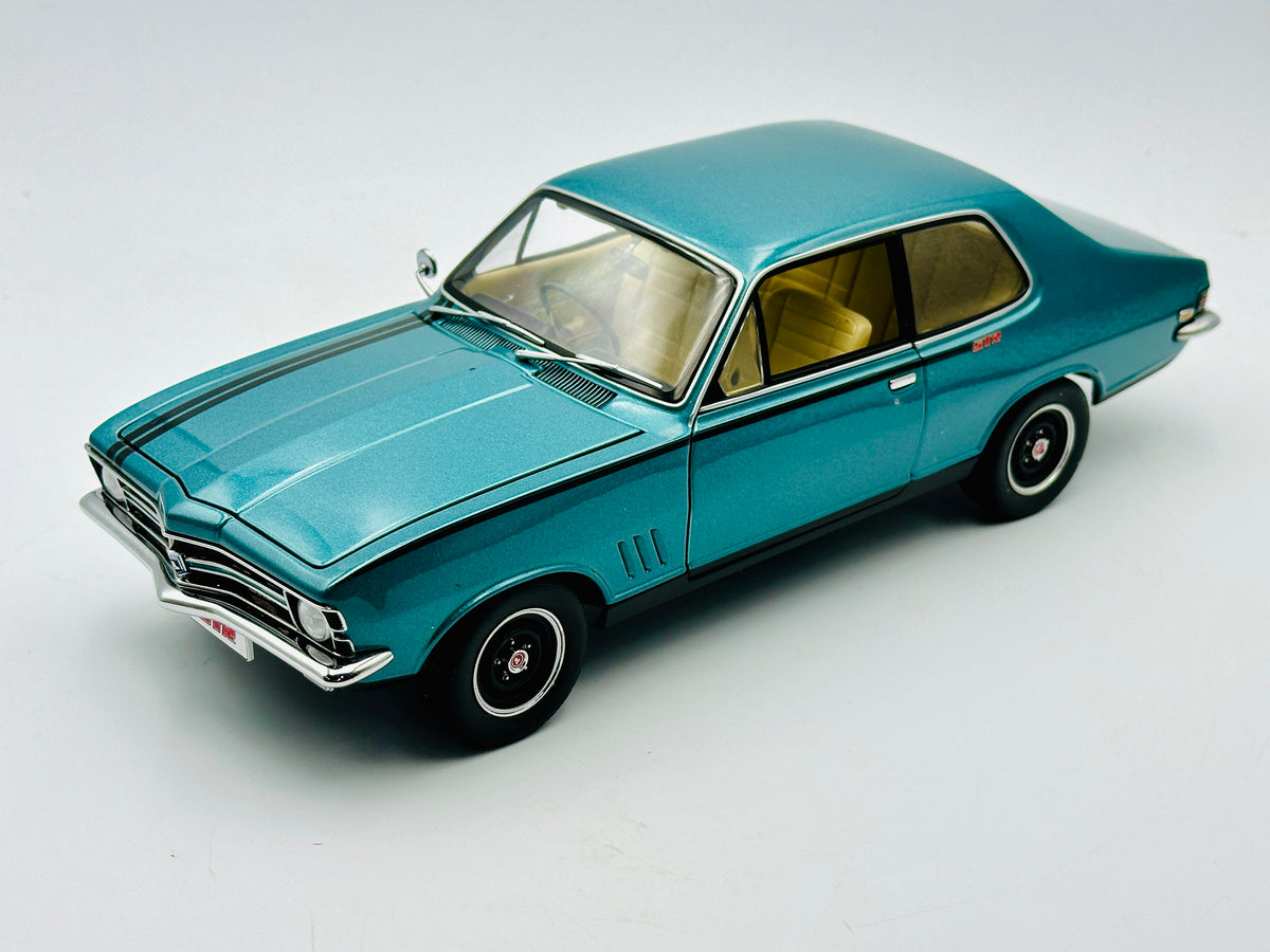 1:18 Holden LC Torana GTR -- Taormina Aqua Metallic Blue -- Biante/AUT