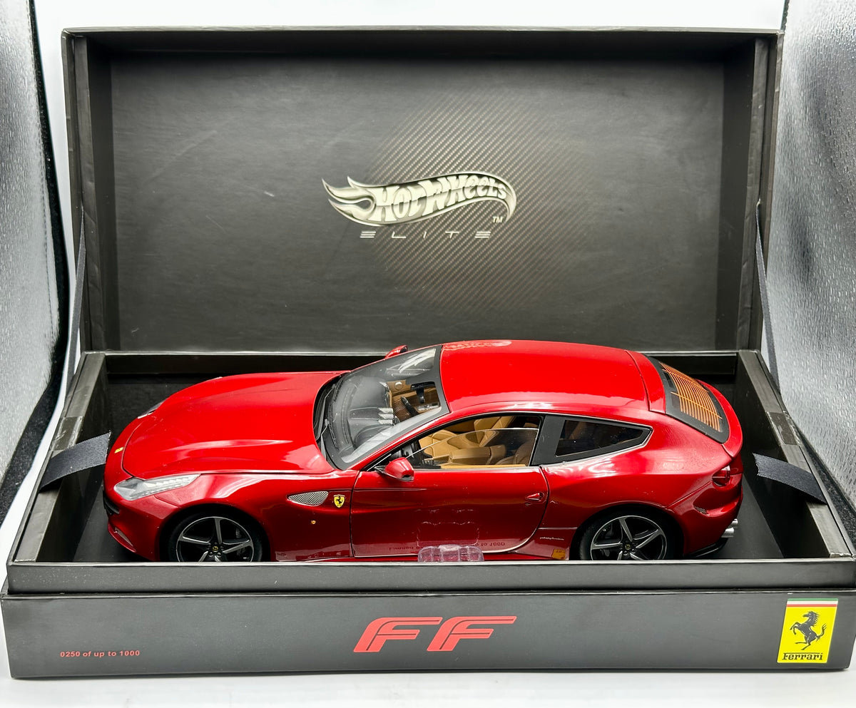 1:18 Ferrari FF Special Edition -- Dark Red -- Hot Wheels Super Elite