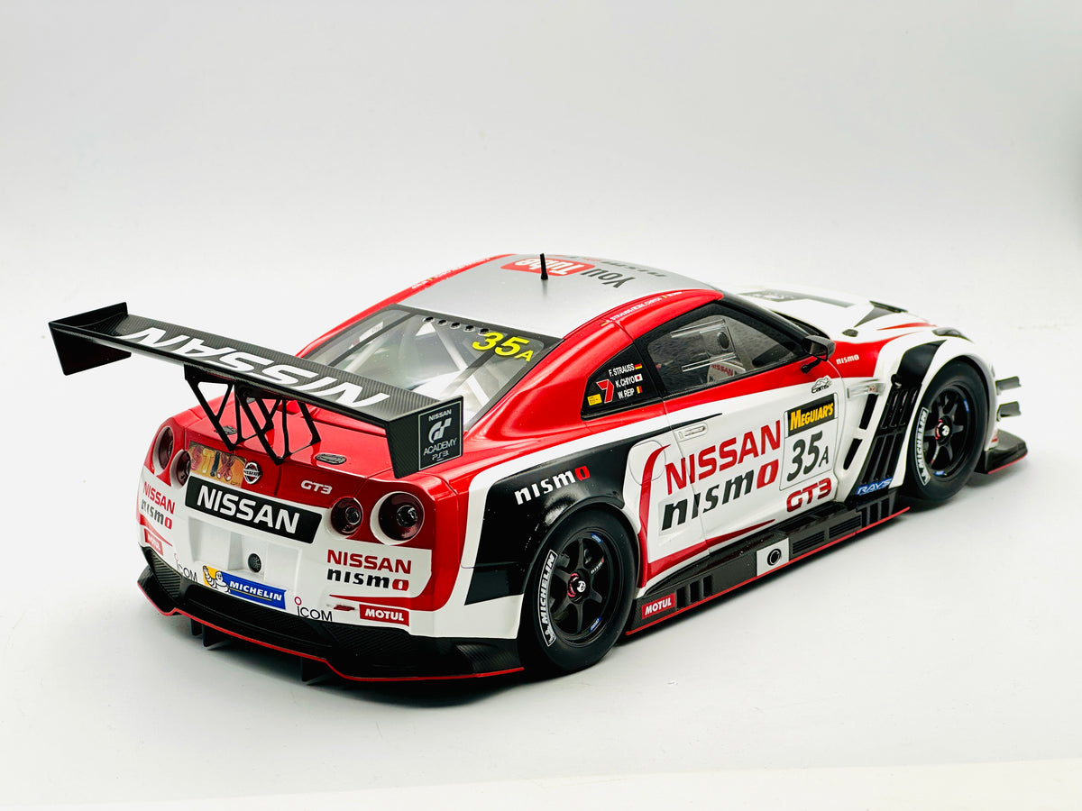 Autoart Gtr Gt3 1/18 AUTOart Nissan GTR Nismo GT3 (Matte Black) 81580