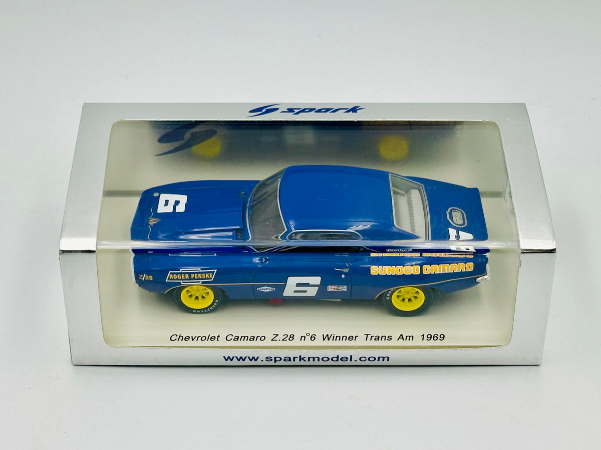 1/43 Spark シボレー カマロ Z.28 #6 M.ダナヒュー Winner Trans Am 1969