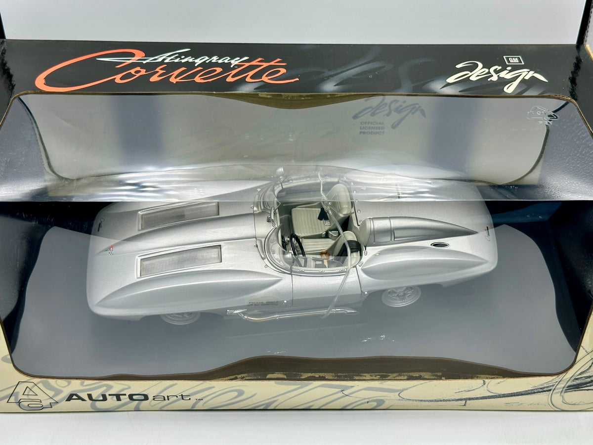 自動車 CHEVROLET Corvette Stingray 1959 AUTOArt Auto Art Chevrolet Corvette Stingray 1959 Silver 1/43 Out Of