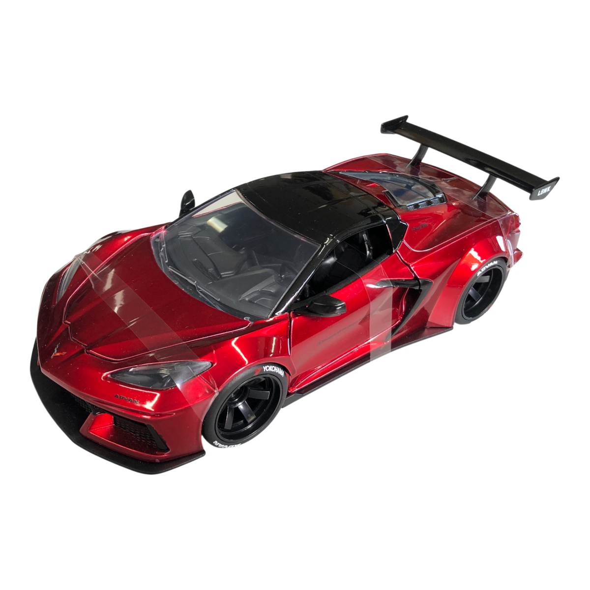 ミニカー Jada LIBERTY WALK CORVETTE C8 JAD36019--Pink-Slips-124-2024-
