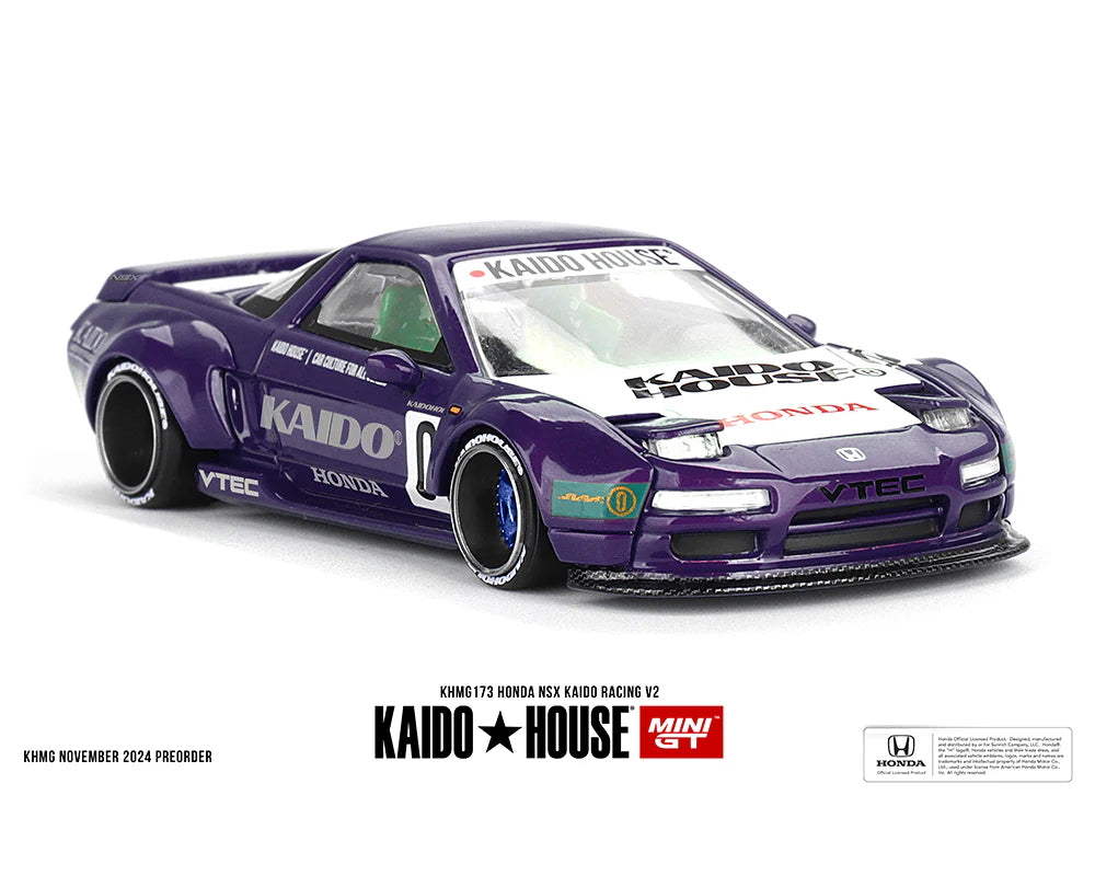 1:64 Honda NSX Kaido Racing V2 Purple -- KaidoHouse x Mini