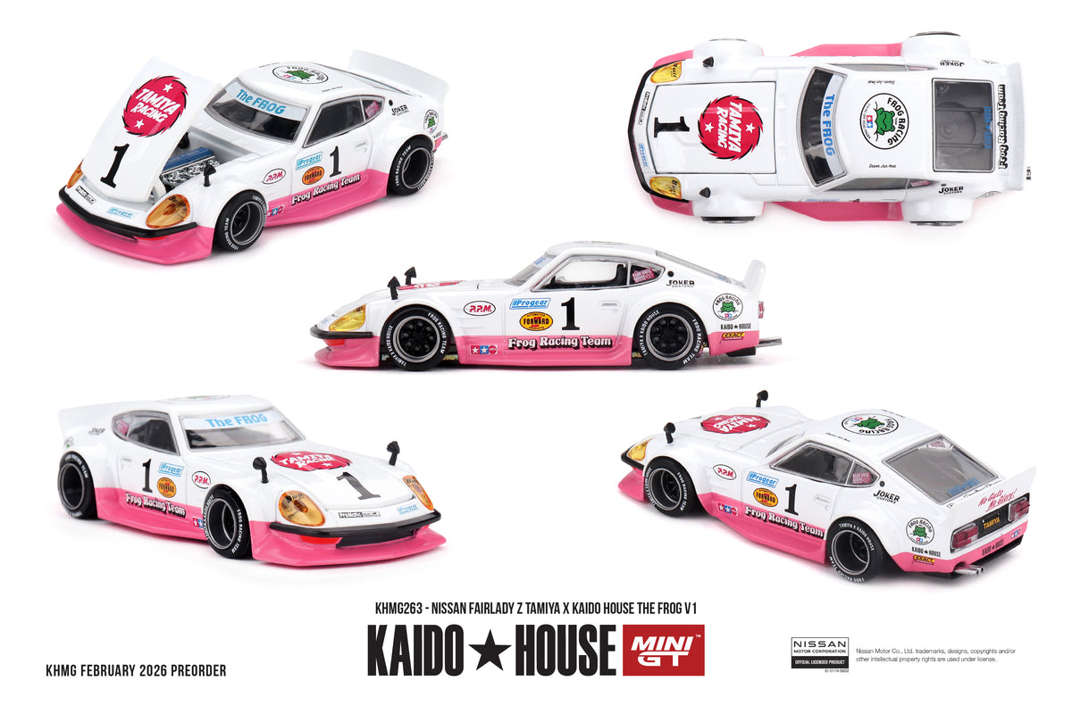 Pre-Order) 1:64 Nissan Fairlady Z Kaido x TAMIYA 