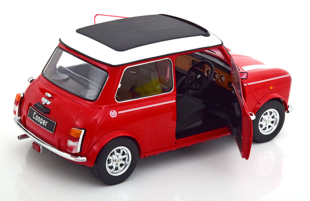 1:12 Mini Cooper w/Sunroof -- Red/White -- KK-Scale