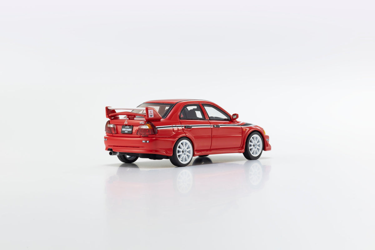 1:43 Mitsubishi Lancer Evolution VI (6) Tommi Makinen Edition -- Red -