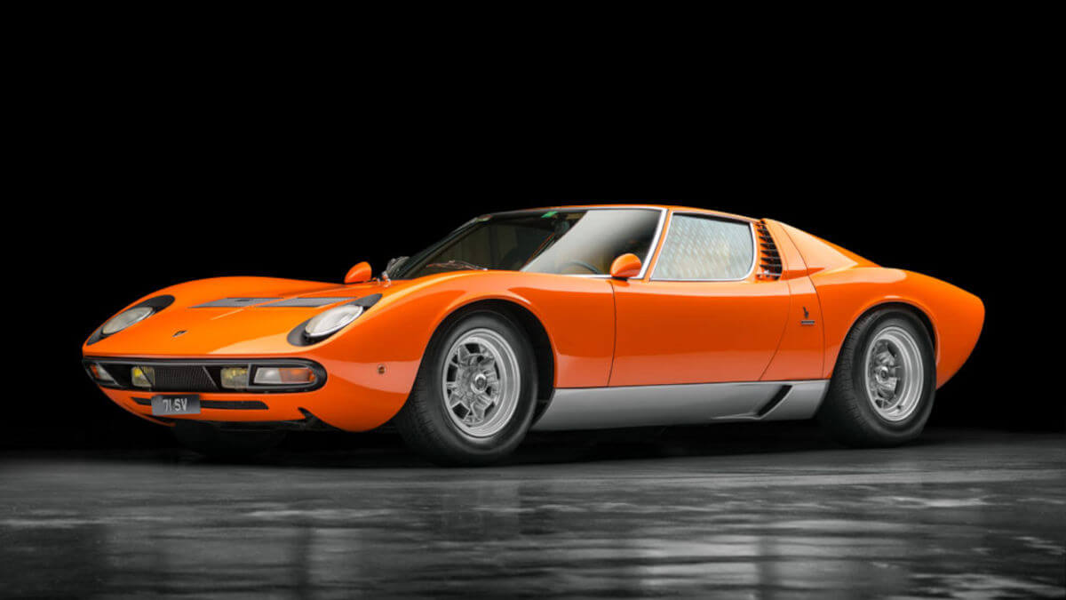 Pre-Order) 1:12 1971 Lamborghini Miura SV -- Orange -- Top Marques