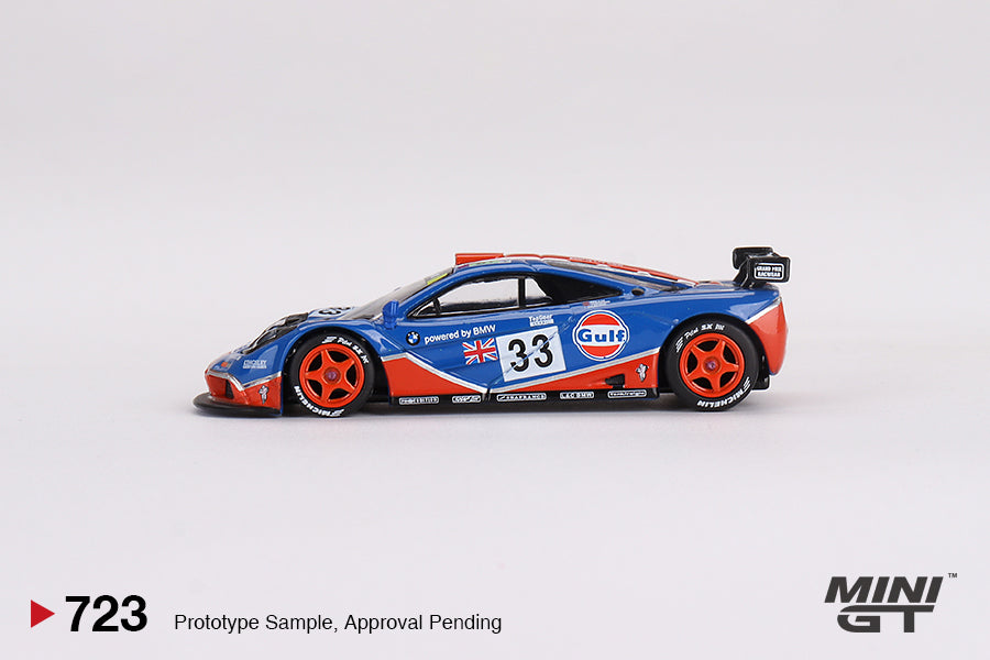 Pre-Order) 1:64 1995 Le Mans 24 Hr -- #24 Gulf Racing McLaren F1 GTR